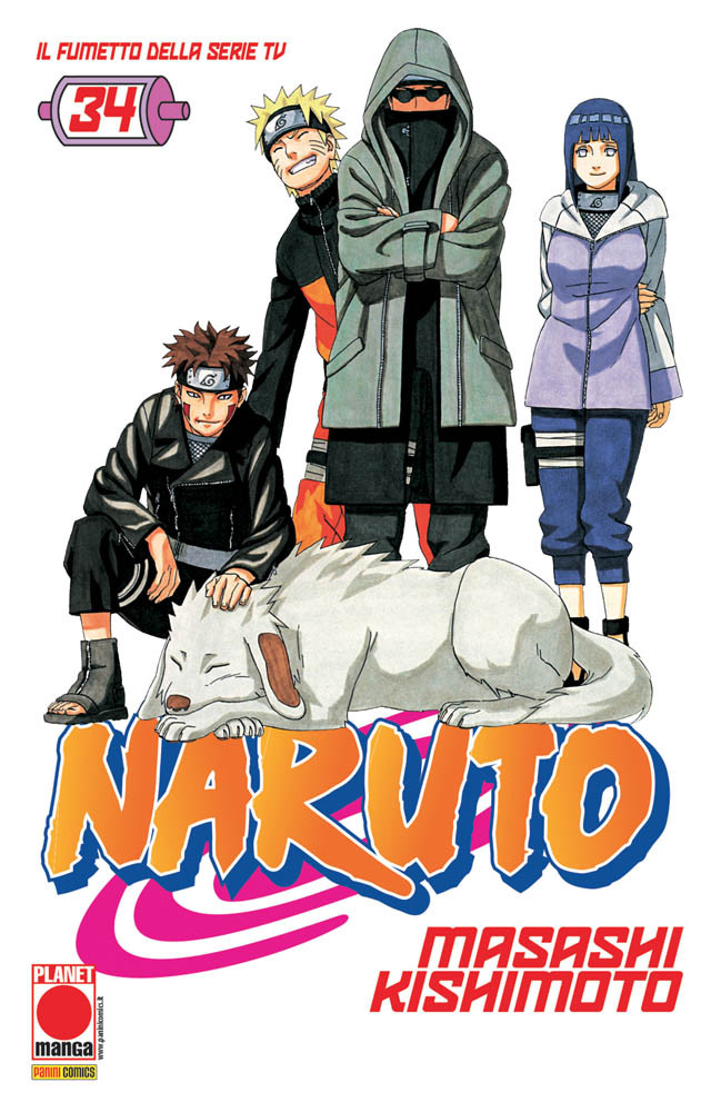 Copertina fumetto NARUTO vol. 34