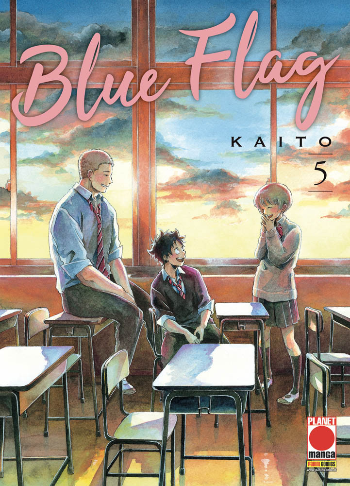 Copertina fumetto BLUE FLAG vol. 5