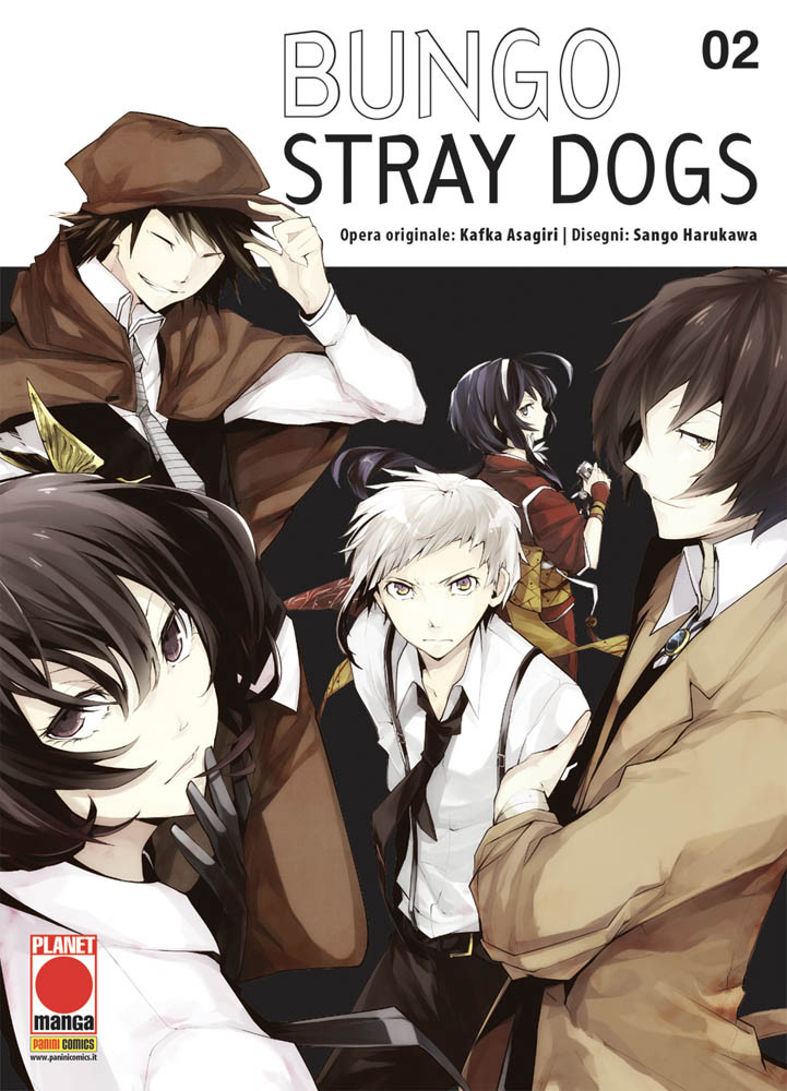 Copertina fumetto BUNGO STRAY DOGS vol. 2