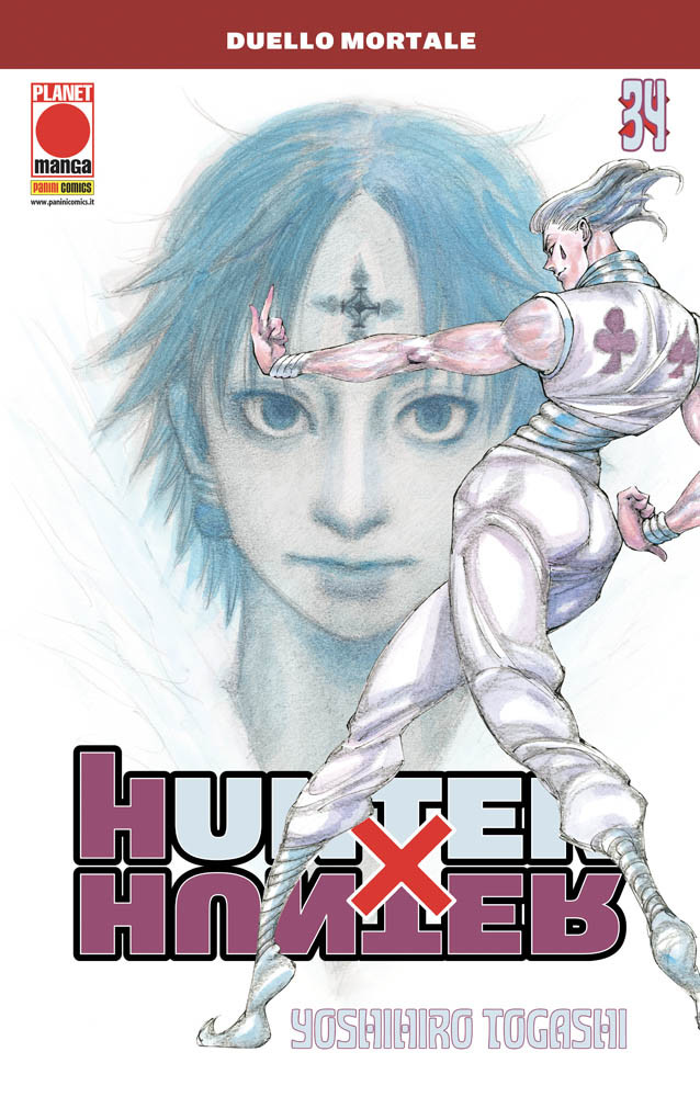 Copertina fumetto HUNTER X HUNTER vol. 34