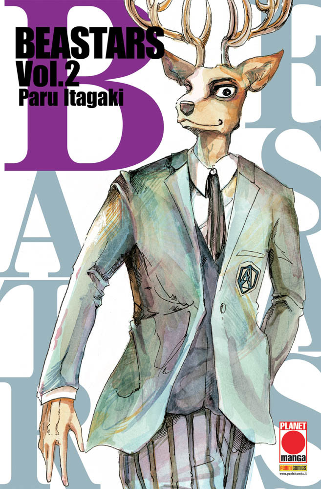 Copertina fumetto BEASTARS vol. 2