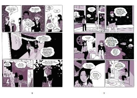 Dettaglio fumetto SU UN RAGGIO DI SOLE