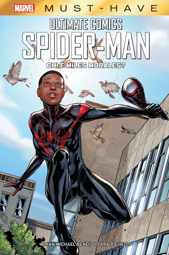 Copertina fumetto SPIDER-MAN: CHI È MILES MORALES?