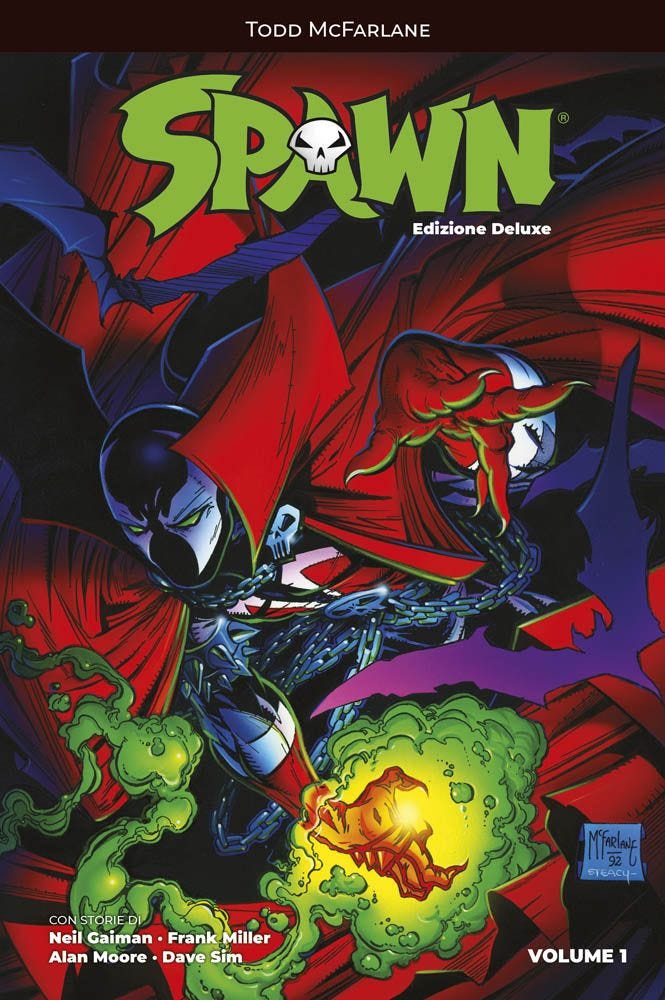 Copertina fumetto SPAWN DELUXE vol. 1