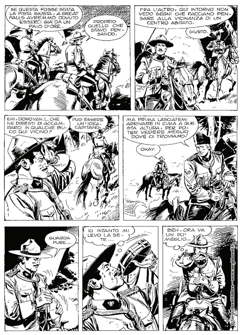 Dettaglio fumetto TEX: I RIBELLI DEL CANADA