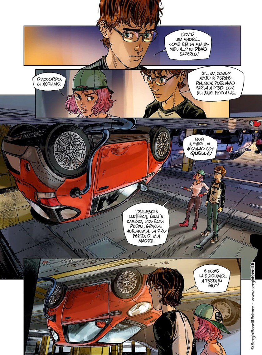 Dettaglio fumetto SOTTOSOPRA vol. 2