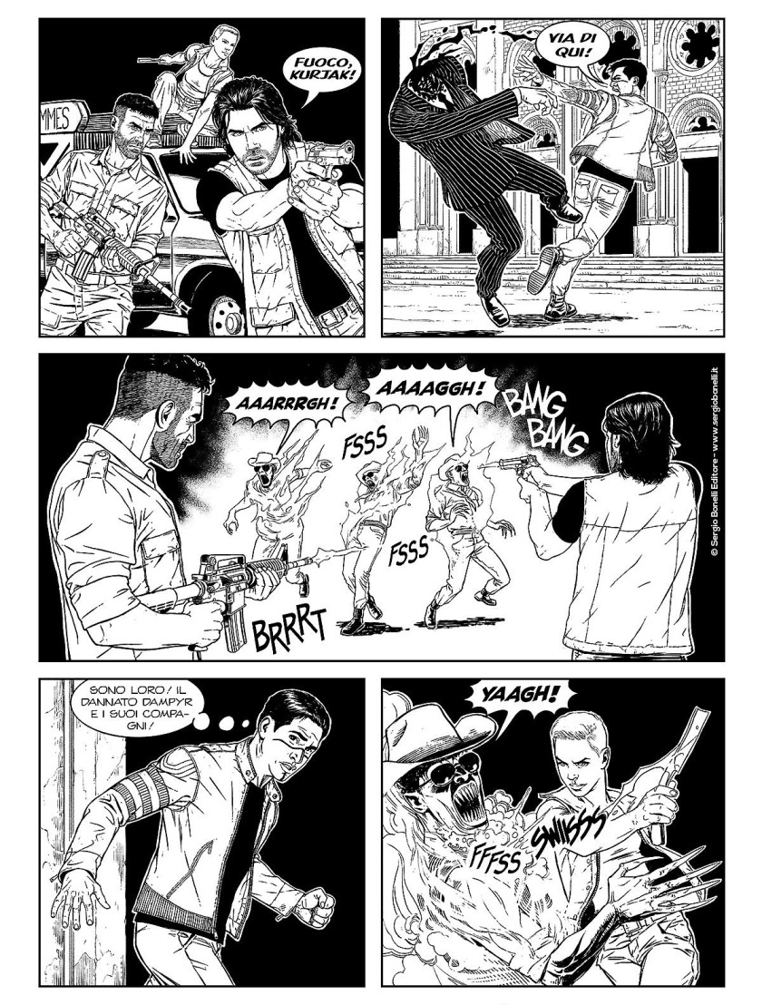 Dettaglio fumetto DAMPYR vol. 255