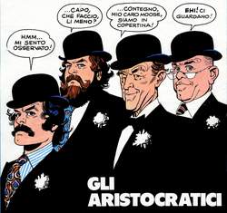 Copertina fumetto GLI ARISTOCRATICI - ED. INTEGRALE vol. 14