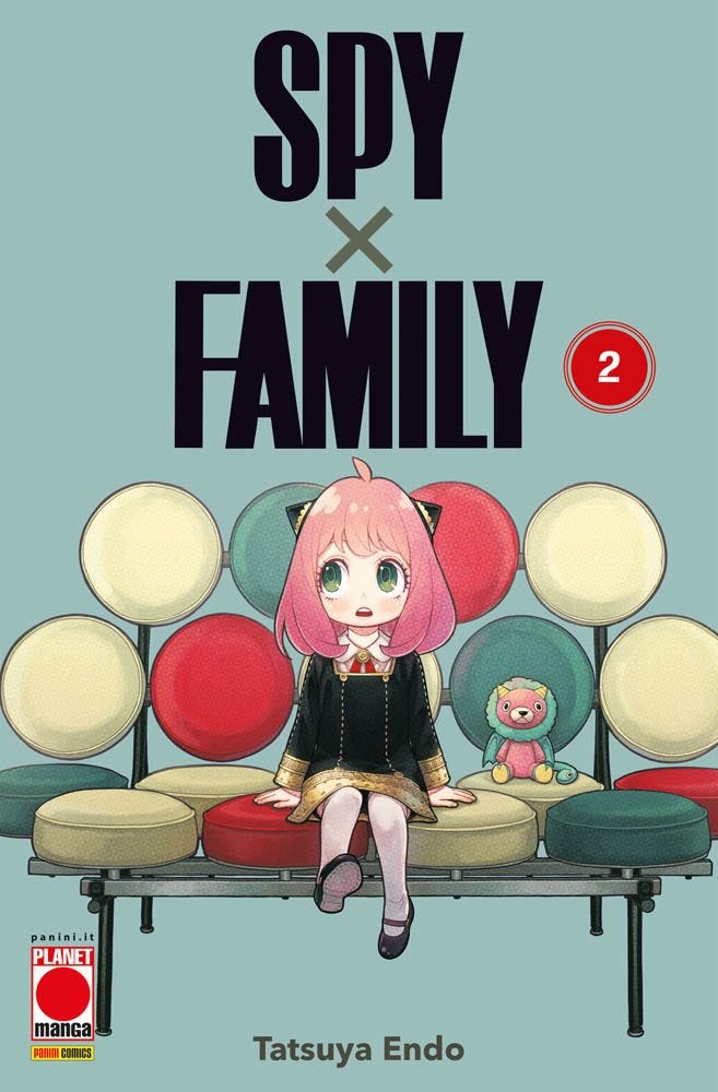 Copertina fumetto SPY X FAMILY vol. 2