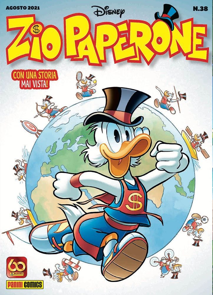 Copertina fumetto ZIO PAPERONE vol. 38