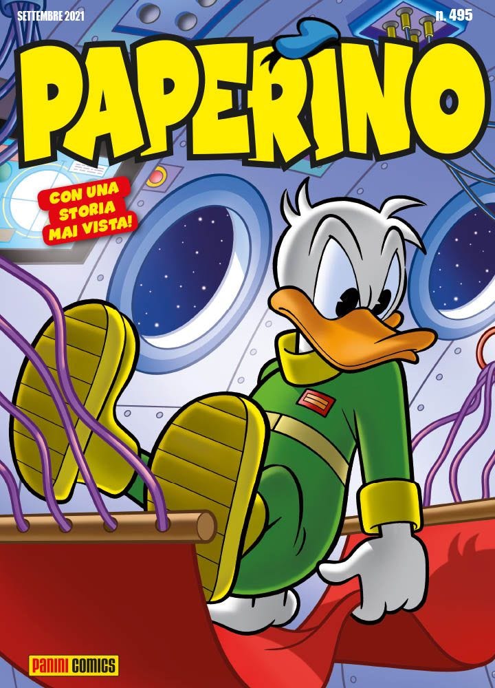 Copertina fumetto PAPERINO vol. 495