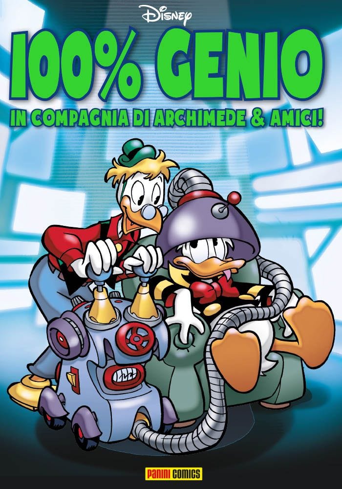Copertina fumetto 100% GENIO