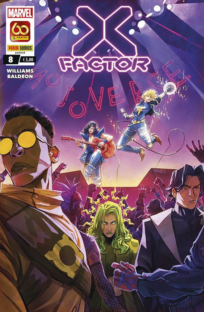 Copertina fumetto X-FACTOR vol. 8