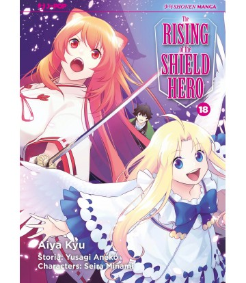 Copertina fumetto THE RISING OF THE SHIELD HERO vol. 18