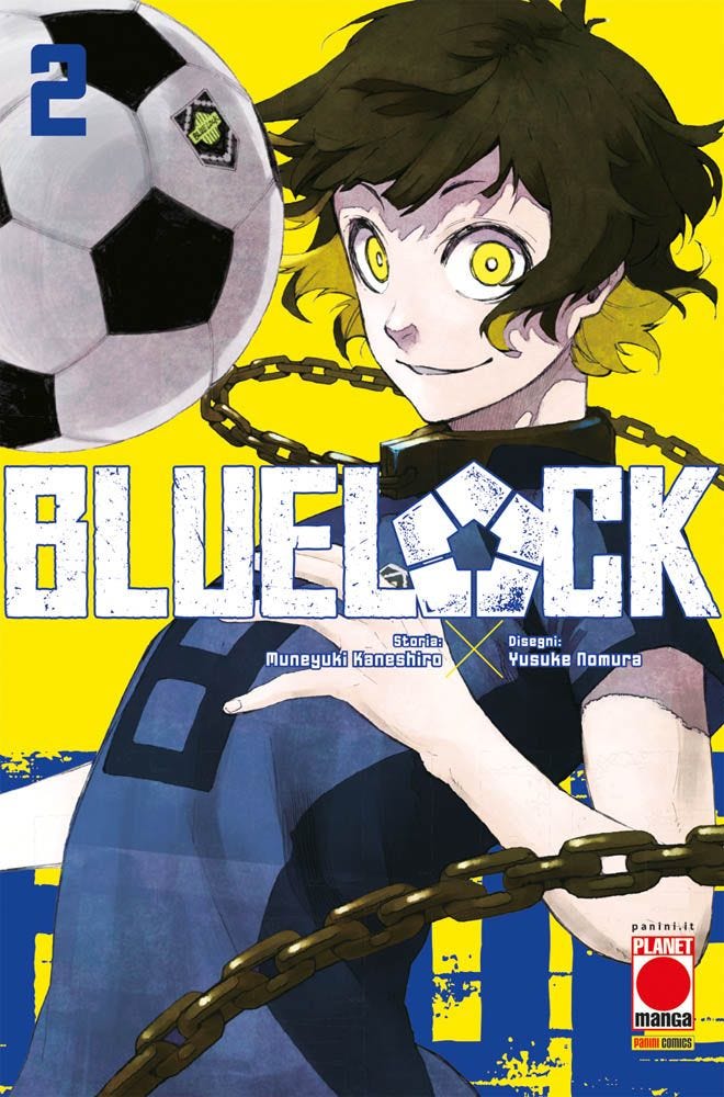 Copertina fumetto BLUE LOCK vol. 2