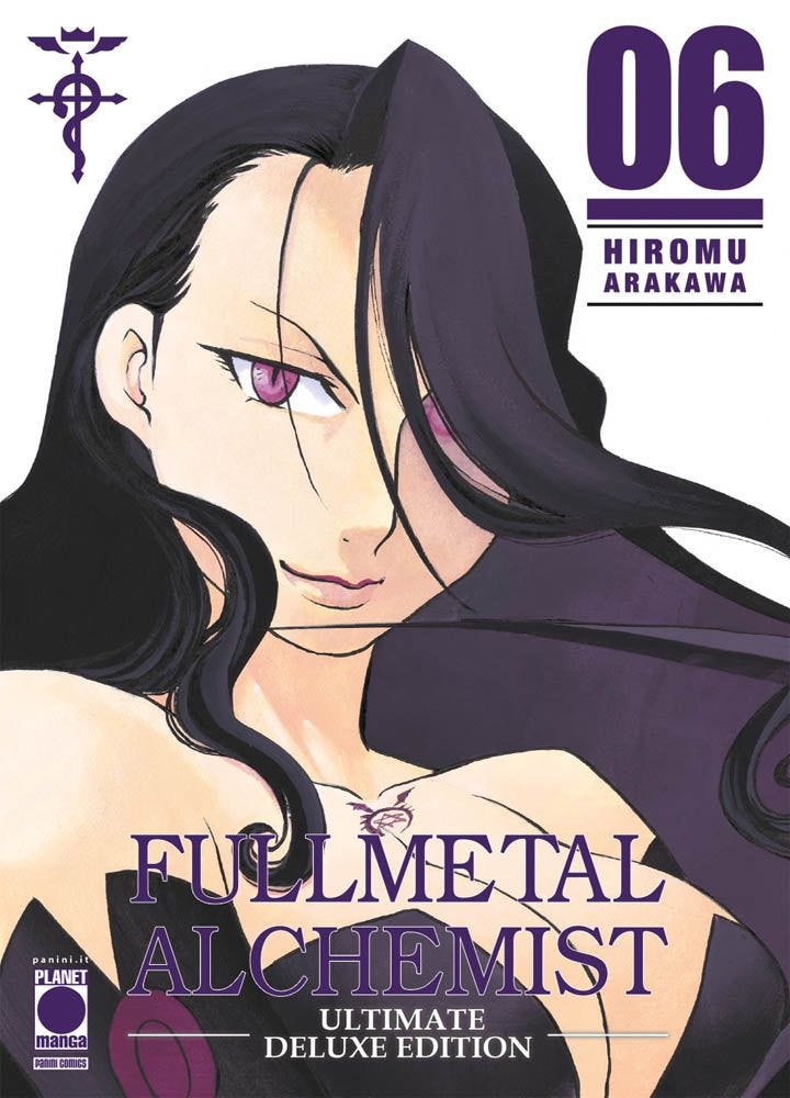 Copertina fumetto FULLMETAL ALCHEMIST ULTIMATE DELUXE EDITION vol. 6