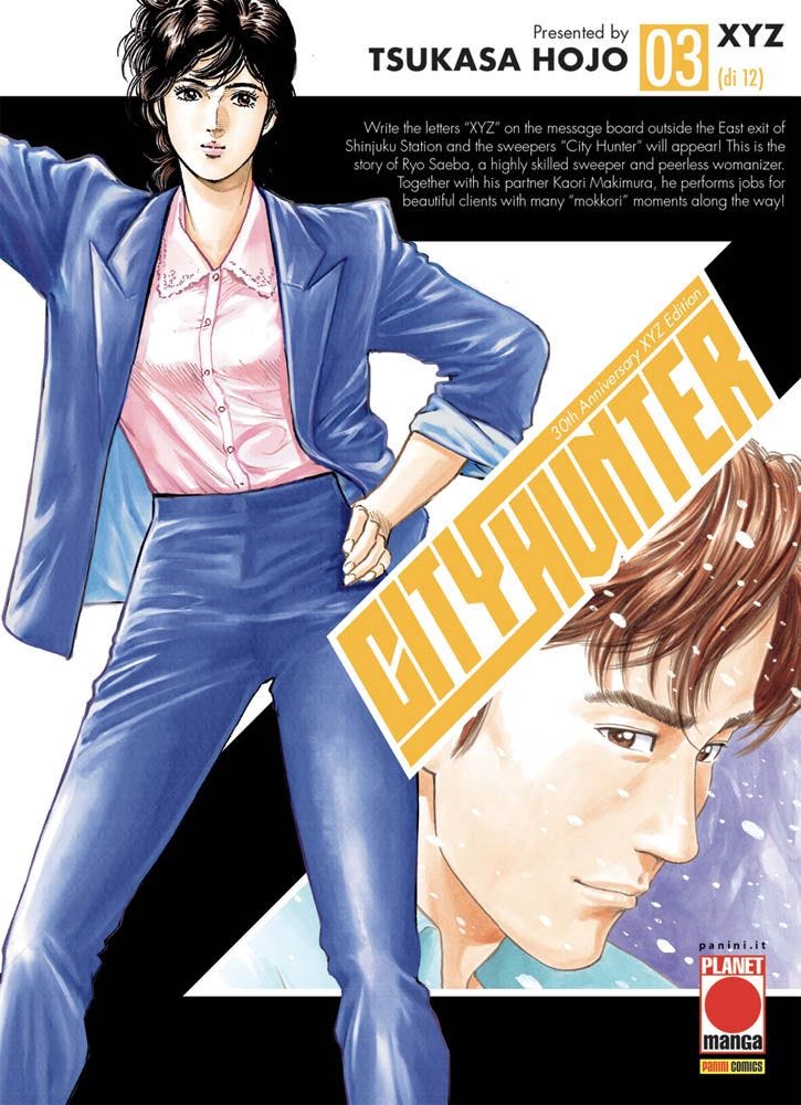 Copertina fumetto CITY HUNTER XYZ vol. 3