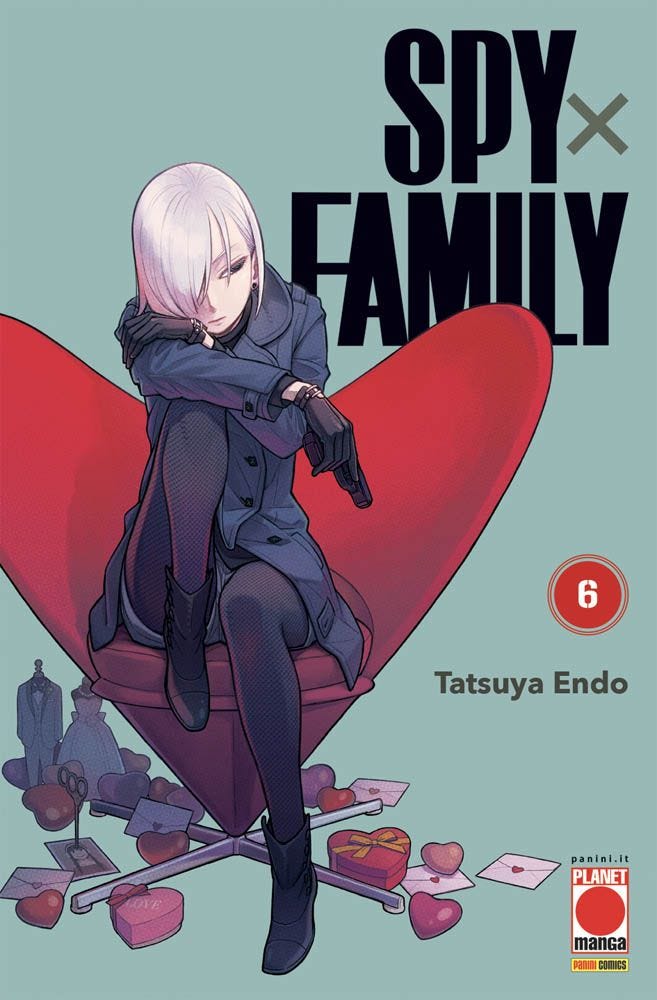 Copertina fumetto SPY X FAMILY vol. 6
