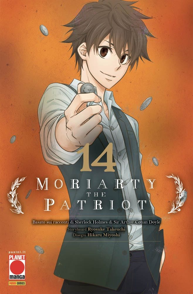 Copertina fumetto MORIARTY THE PATRIOT vol. 14