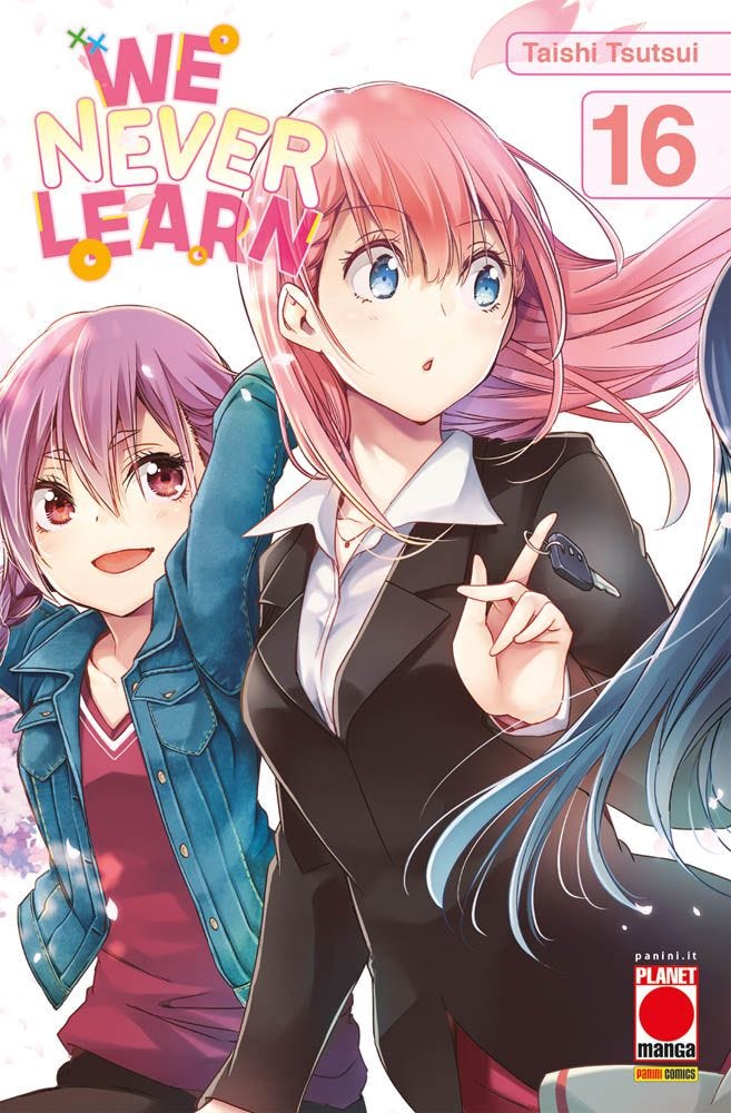 Copertina fumetto WE NEVER LEARN vol. 16