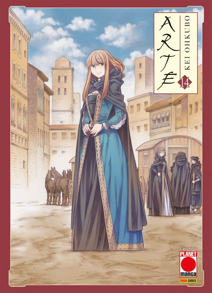 Copertina fumetto ARTE vol. 14