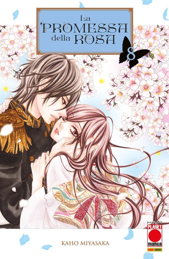 Copertina fumetto LA PROMESSA DELLA ROSA vol. 8