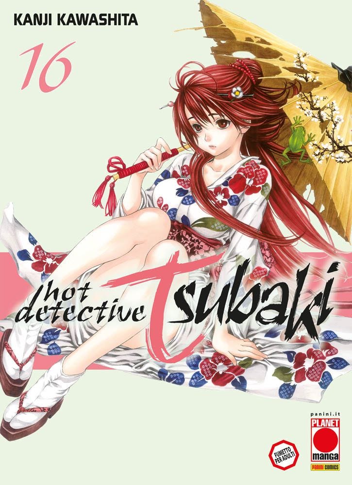 Copertina fumetto HOT DETECTIVE TSUBAKI vol. 16