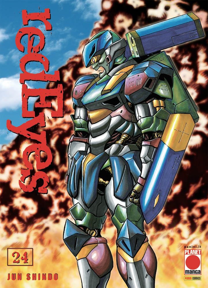 Copertina fumetto RED EYES vol. 24