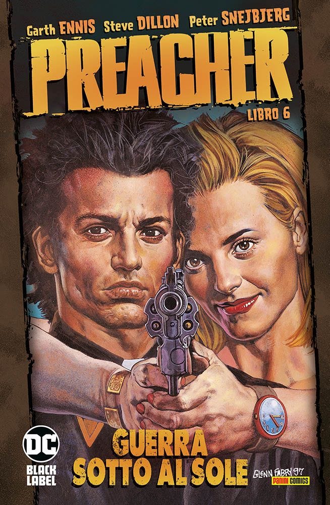 Copertina fumetto PREACHER vol. 6