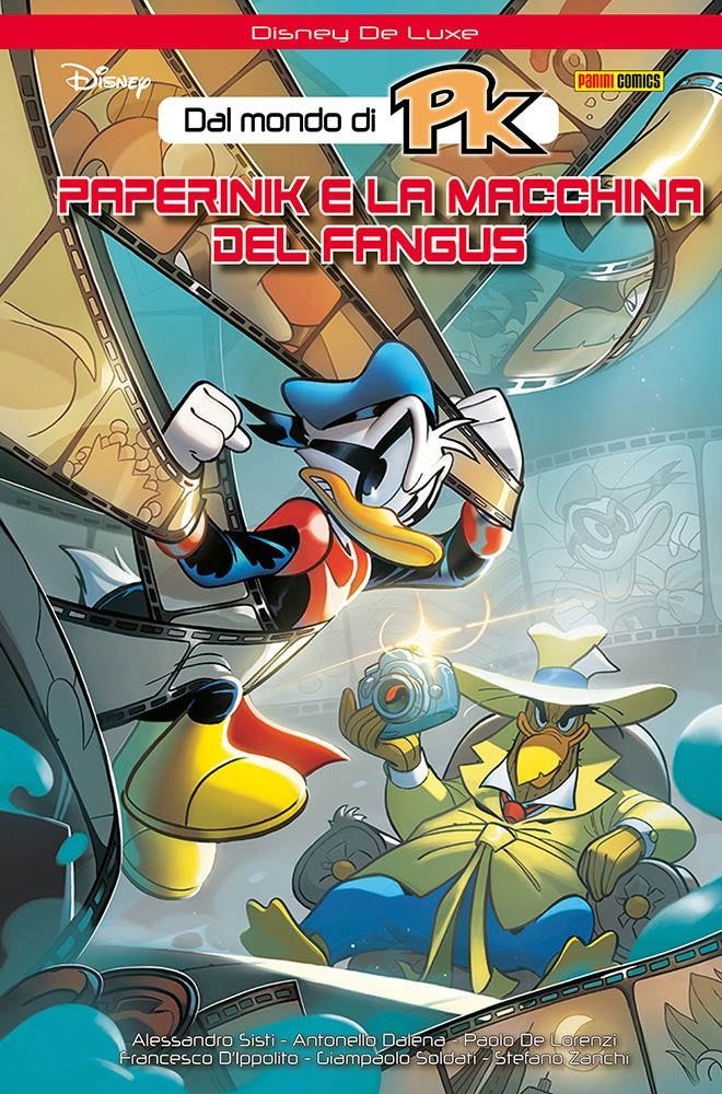 Copertina fumetto PAPERINIK E LA MACCHINA DEL FANGUS