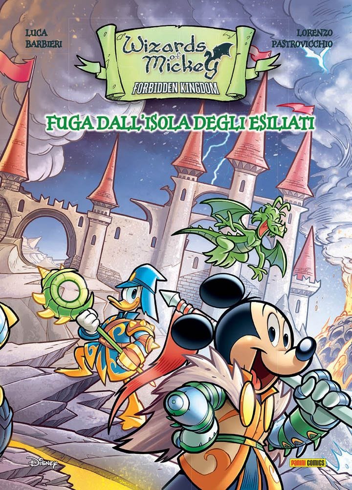 Copertina fumetto WIZARDS OF MICKEY