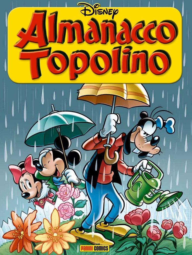 Copertina fumetto ALMANACCO TOPOLINO vol. 4