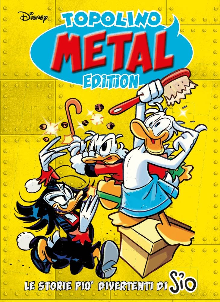 Copertina fumetto TOPOLINO METAL EDITION