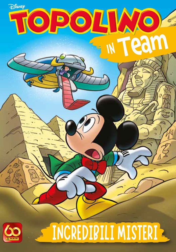 Copertina fumetto TOPOLINO IN TEAM