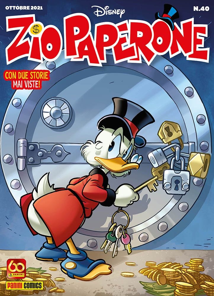 Copertina fumetto ZIO PAPERONE vol. 40