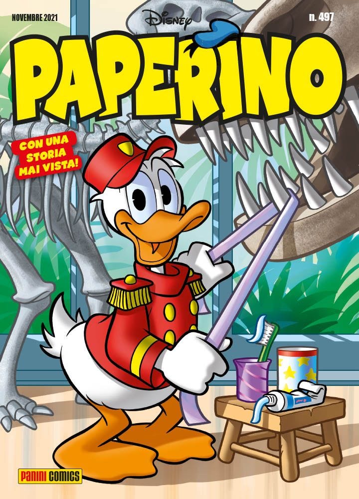 Copertina fumetto PAPERINO vol. 497
