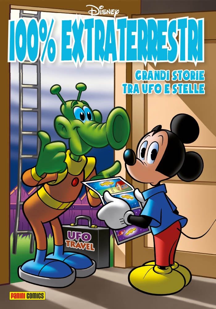 Copertina fumetto 100% EXTRATERRESTRI