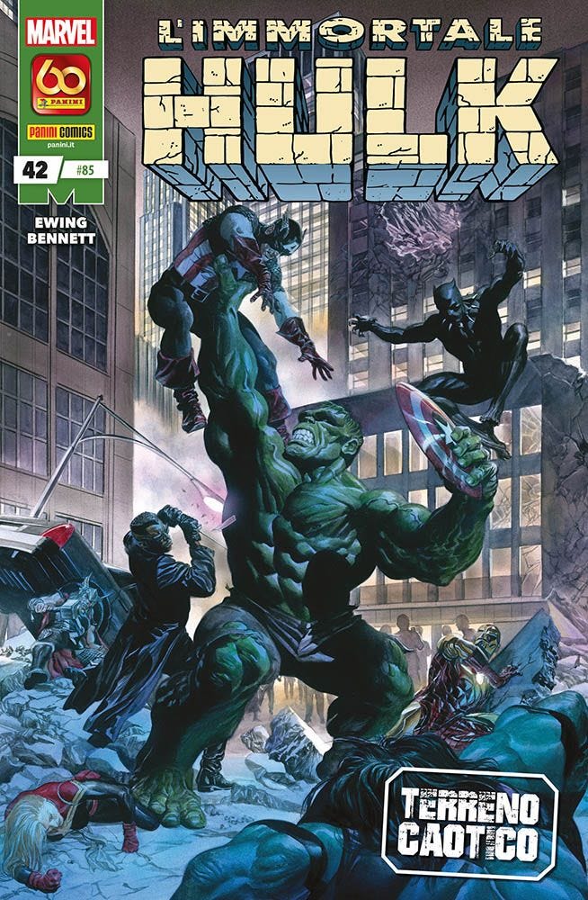 Copertina fumetto L'IMMORTALE HULK vol. 42