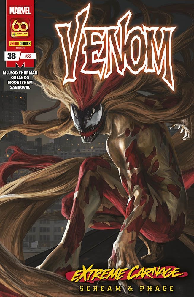 Copertina fumetto VENOM vol. 38