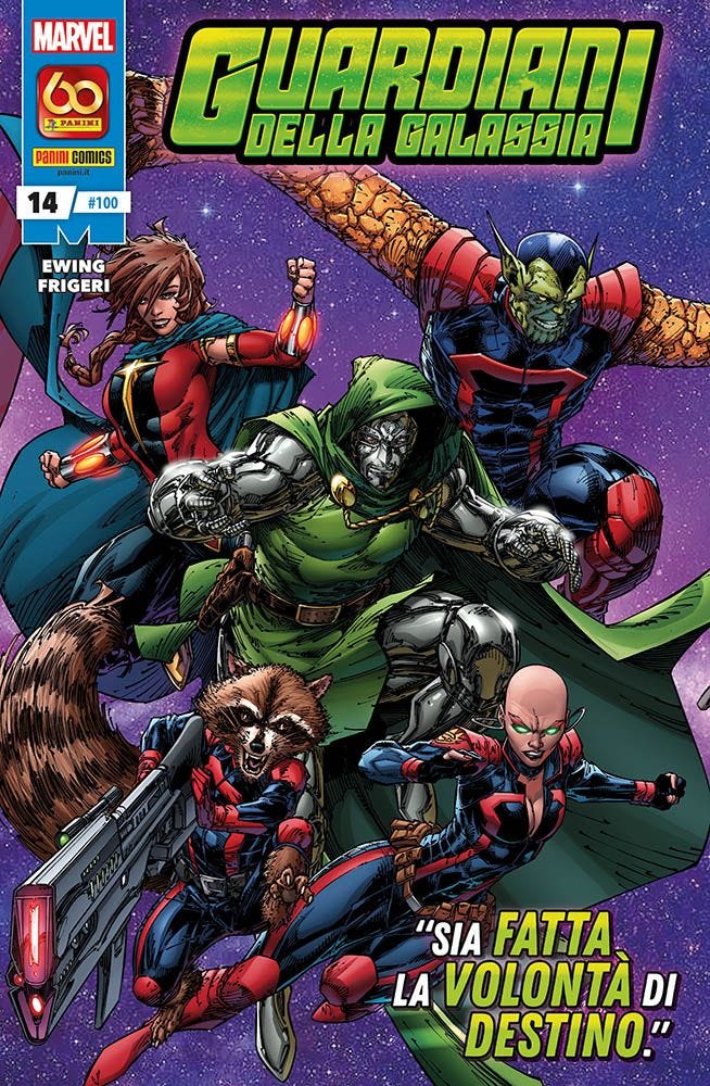 Copertina fumetto GUARDIANI DELLA GALASSIA vol. 14