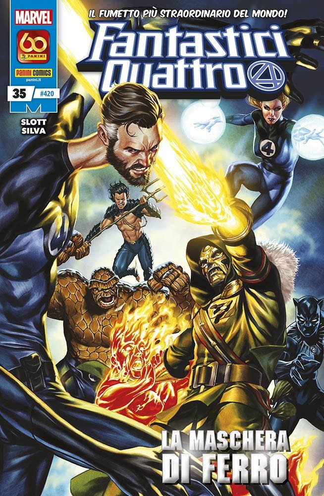 Copertina fumetto FANTASTICI QUATTRO vol. 35