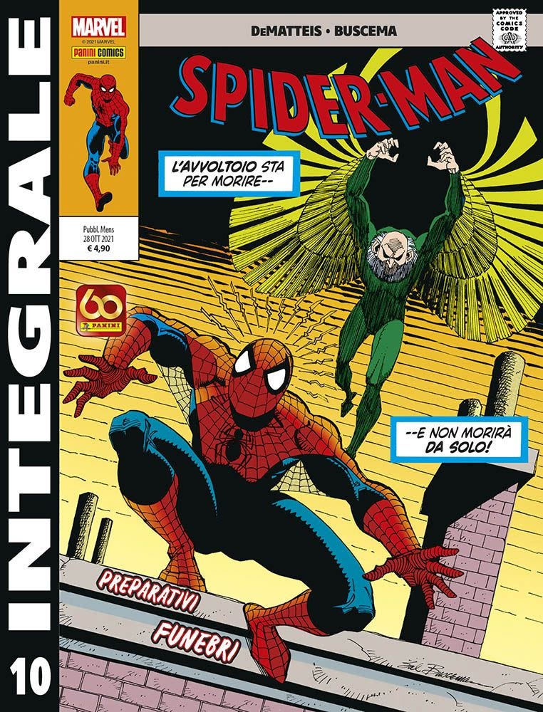 Copertina fumetto SPIDER-MAN DI J.M. DEMATTEIS vol. 10