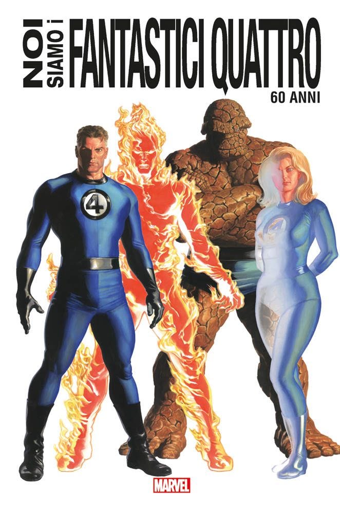 Copertina fumetto NOI SIAMO I FANTASTICI QUATTRO