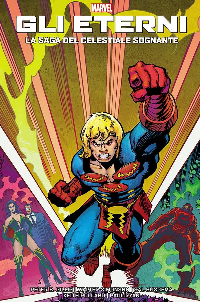 Copertina fumetto GLI ETERNI