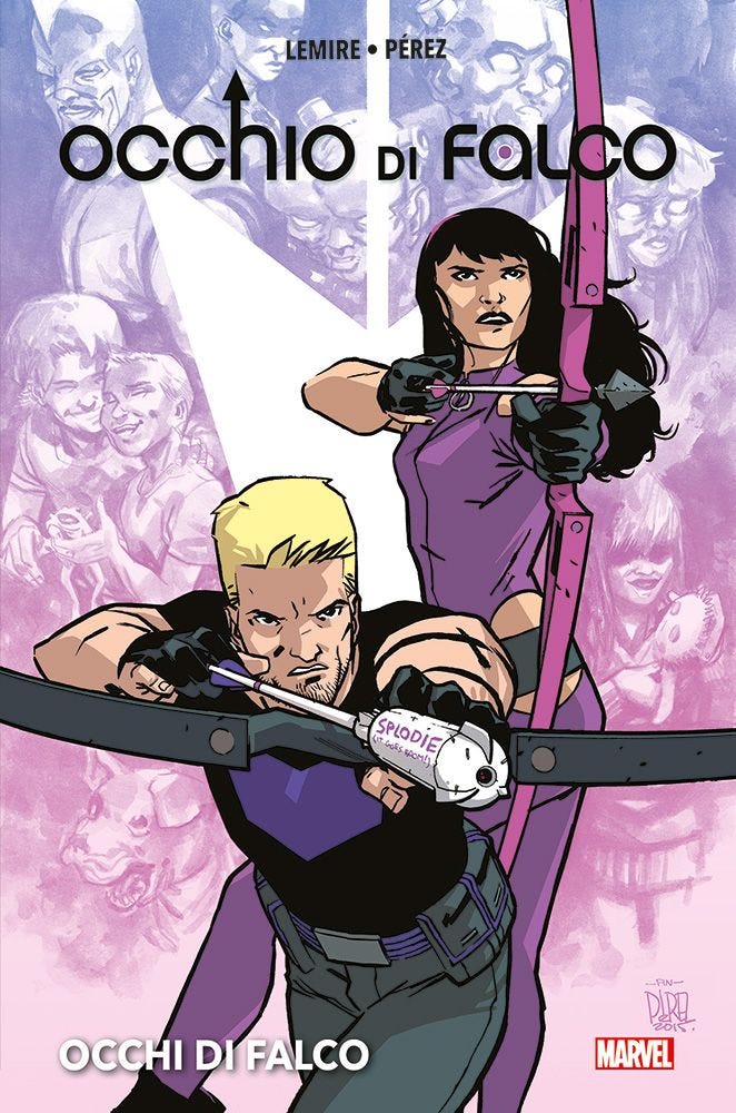 Copertina fumetto OCCHIO DI FALCO