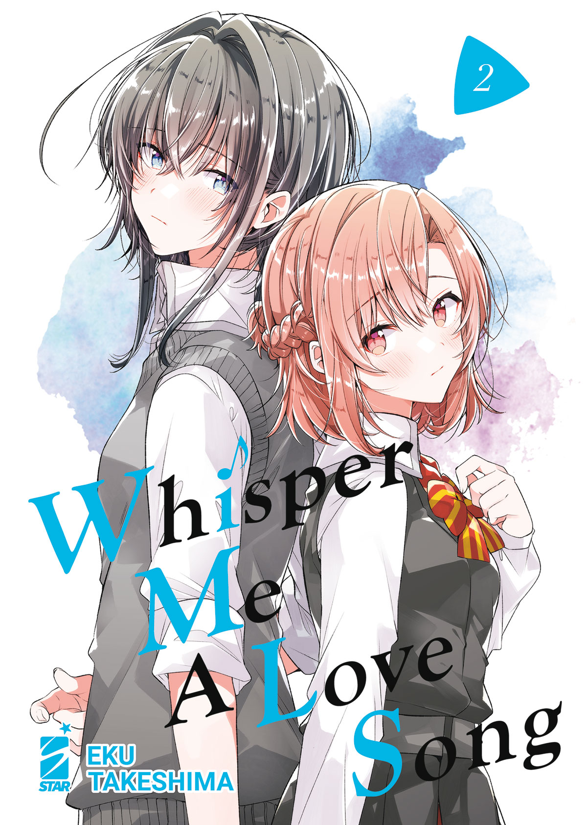 Copertina fumetto WHISPER ME A LOVE SONG vol. 2