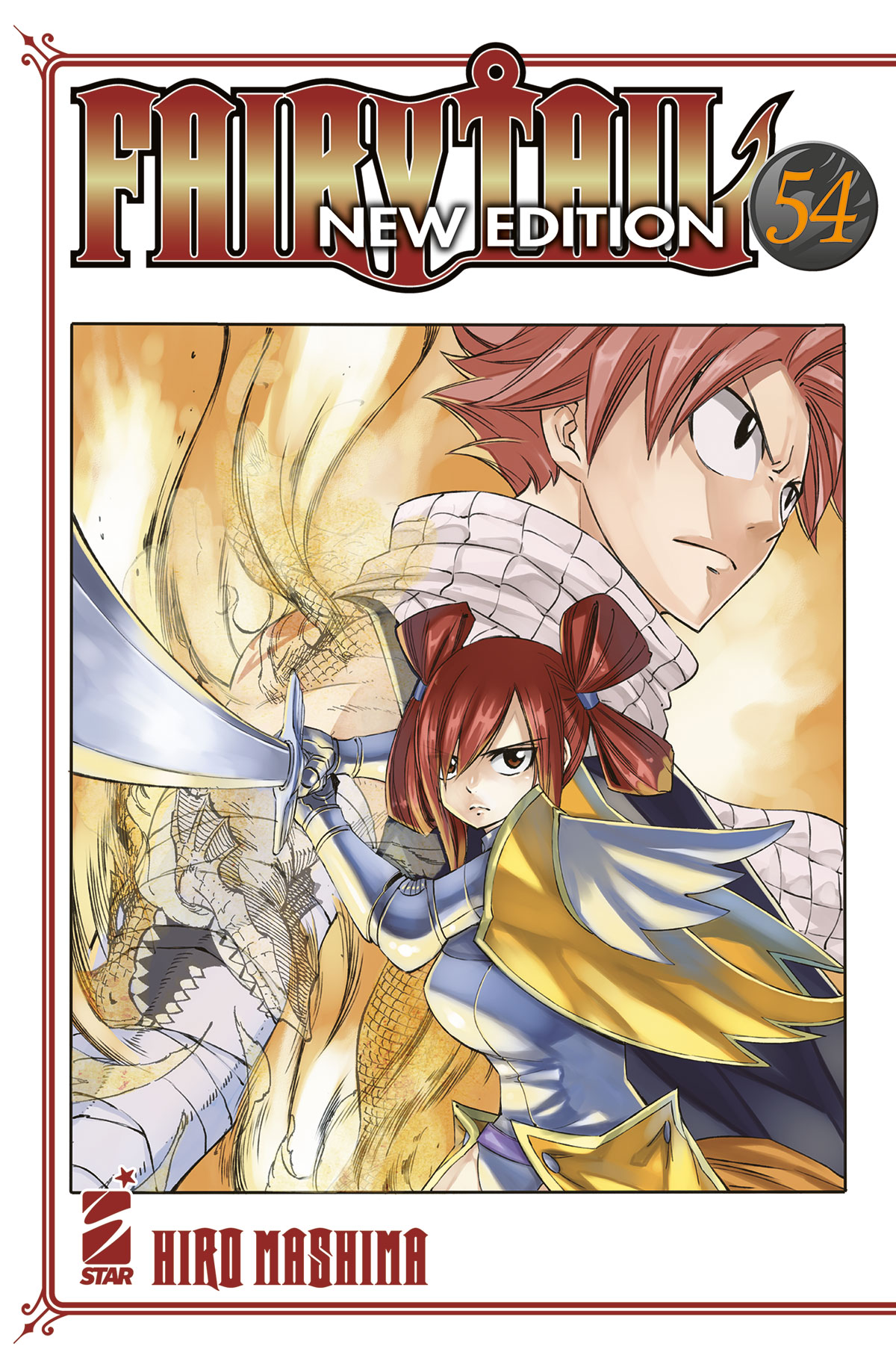 Copertina fumetto FAIRY TAIL NEW EDITION vol. 54