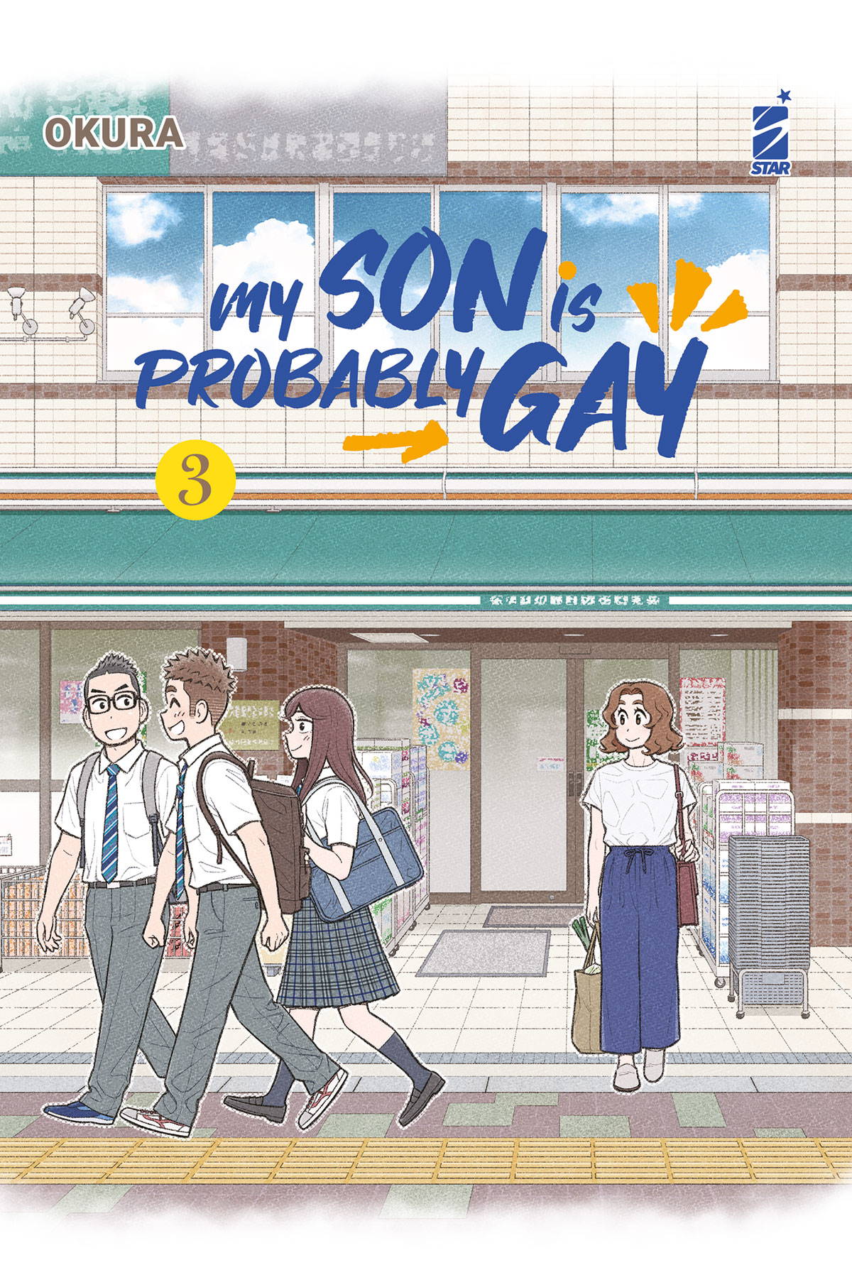 Copertina fumetto MY SON IS PROBABLY GAY vol. 3