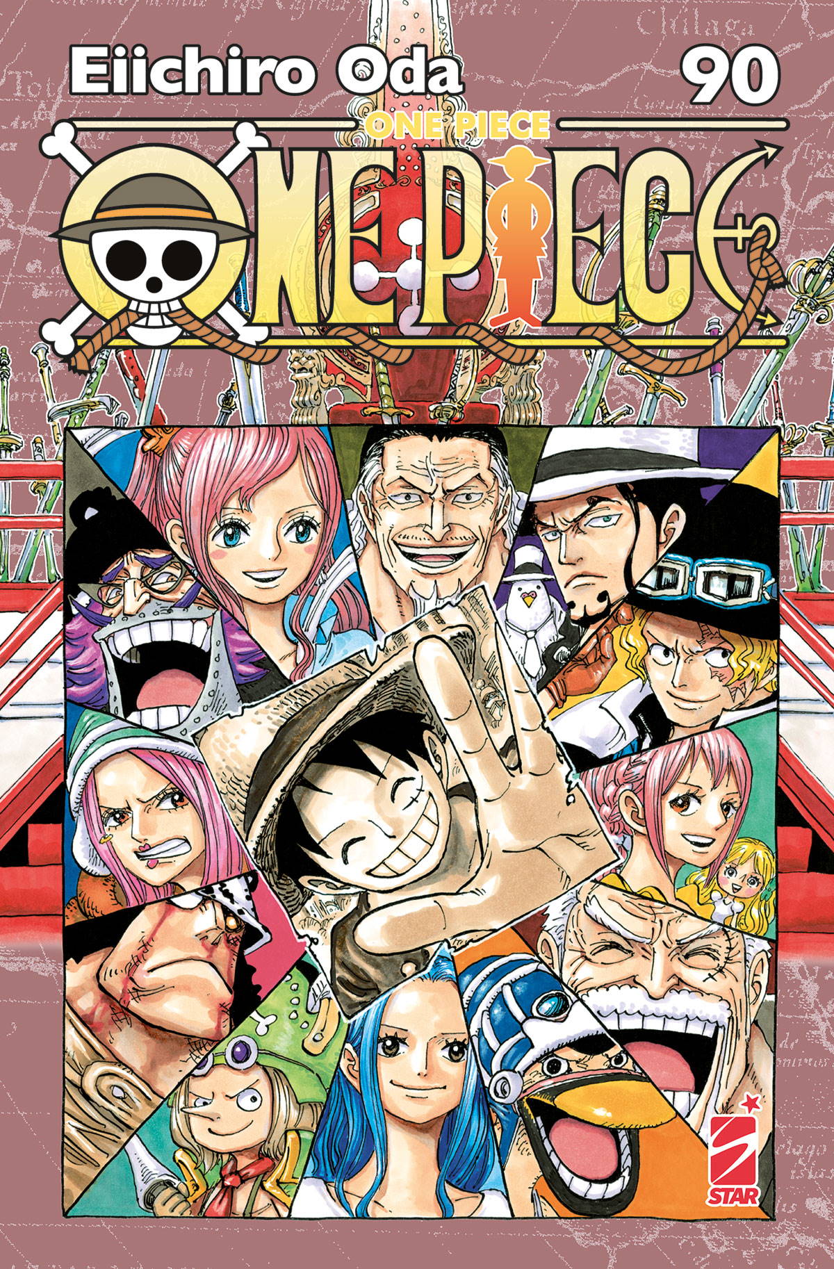 Copertina fumetto ONE PIECE NEW EDITION vol. 90