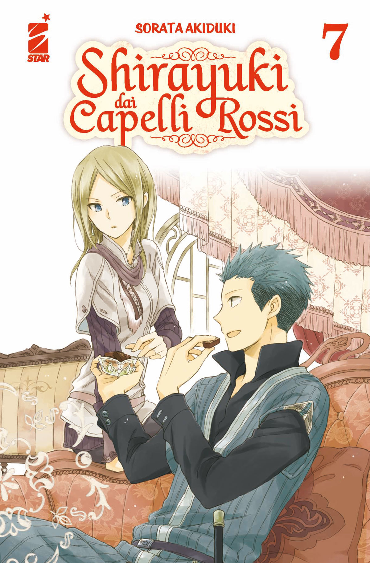 Copertina fumetto SHIRAYUKI DAI CAPELLI ROSSI vol. 7